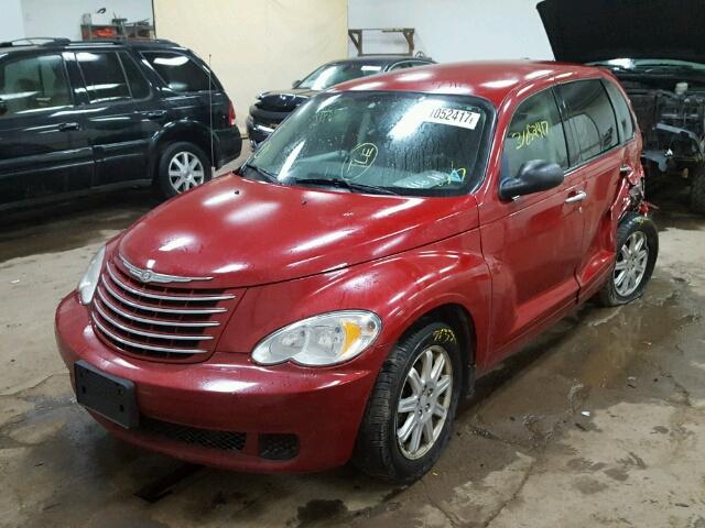 3A4FY58BX7T581438 - 2007 CHRYSLER PT CRUISER RED photo 2