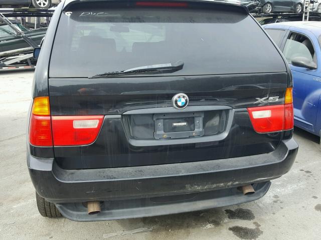 5UXFA53512LP36473 - 2002 BMW X5 3.0I BLACK photo 9