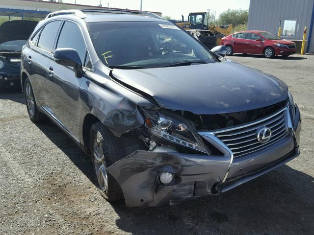 2T2ZK1BA8FC172171 - 2015 LEXUS RX GRAY photo 1