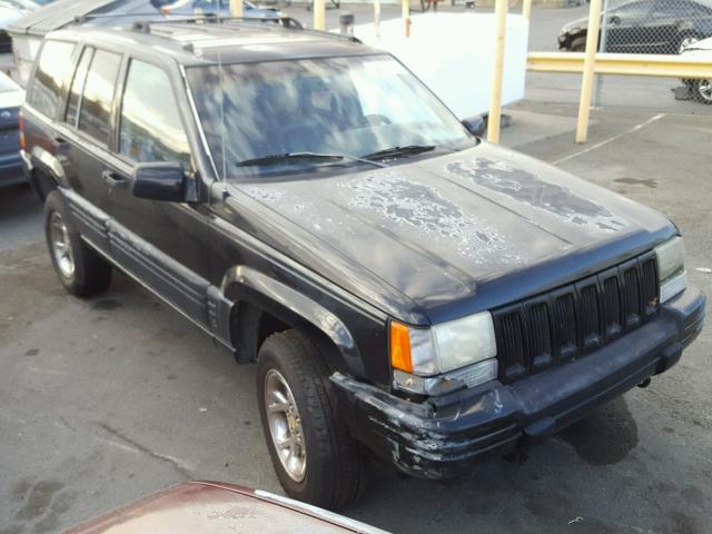 1J4GZ78Y0VC574105 - 1997 JEEP GRAND CHER BLACK photo 1