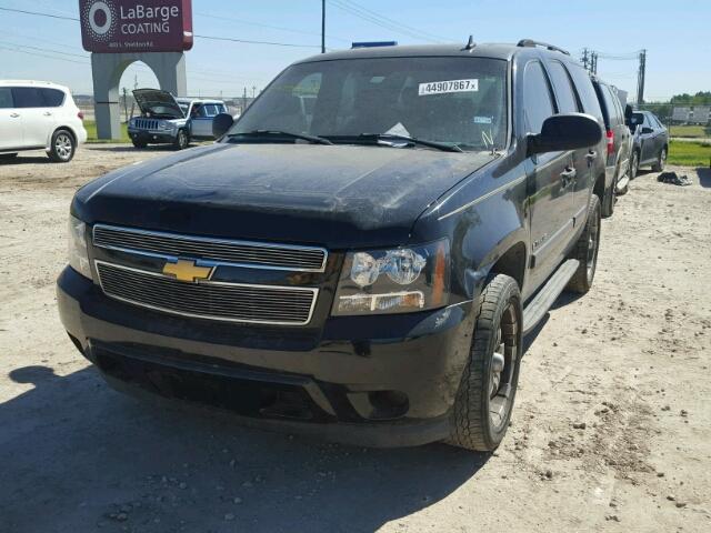 1GNFC13J67R244115 - 2007 CHEVROLET TAHOE C150 BLACK photo 2