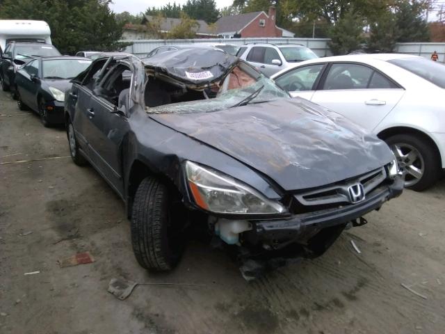 1HGCM56405A066303 - 2005 HONDA ACCORD LX GRAY photo 1