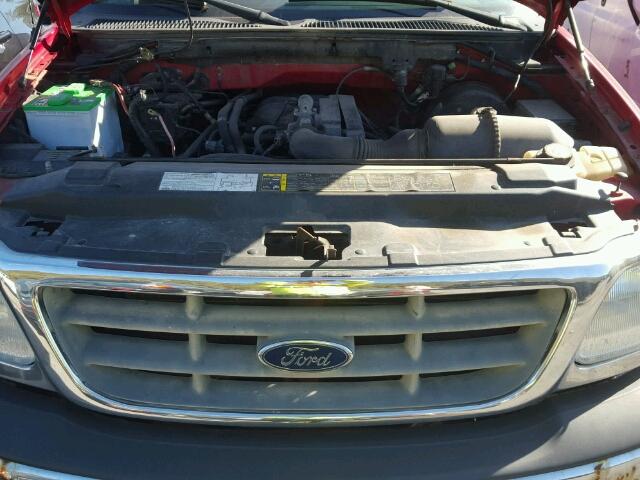 2FTRF18284CA45266 - 2004 FORD F-150 HERI RED photo 7