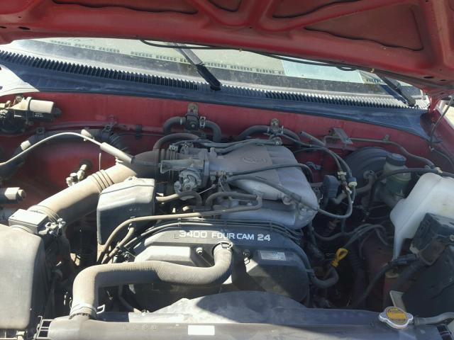 JT4UN24D8T0030234 - 1996 TOYOTA T100 XTRAC RED photo 7