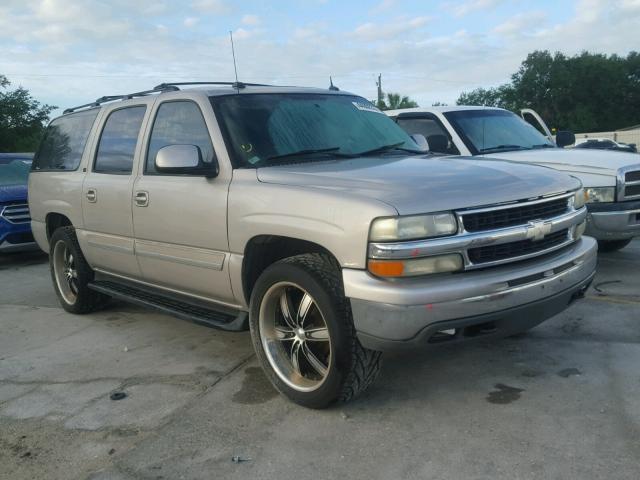 1GNFK16ZX4J233231 - 2004 CHEVROLET SUBURBAN K TAN photo 1