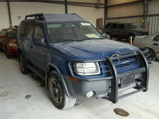 5N1MD28Y52C604104 - 2002 NISSAN XTERRA BLUE photo 1