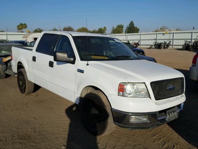 1FTPW125X4KA09181 - 2004 FORD F150 SUPER WHITE photo 1