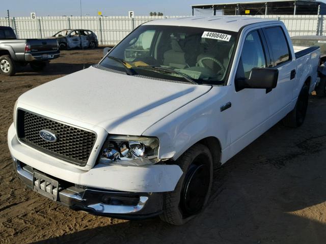 1FTPW125X4KA09181 - 2004 FORD F150 SUPER WHITE photo 2