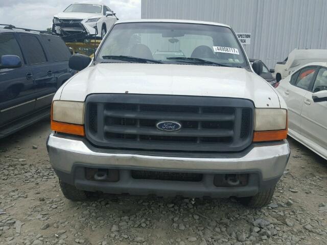 1FDNX20L9XEA66790 - 1999 FORD F250 SUPER WHITE photo 9