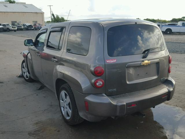 3GNBAAFW3BS573971 - 2011 CHEVROLET HHR LS BROWN photo 3