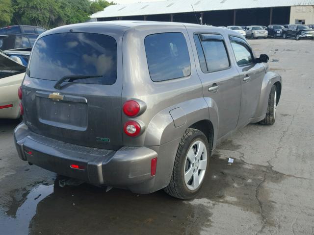 3GNBAAFW3BS573971 - 2011 CHEVROLET HHR LS BROWN photo 4