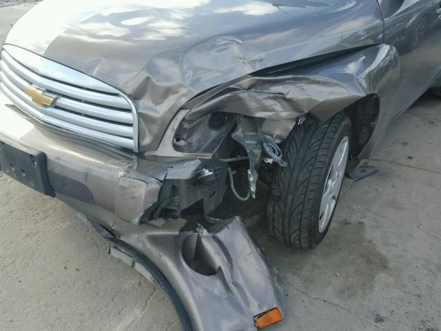 3GNBAAFW3BS573971 - 2011 CHEVROLET HHR LS BROWN photo 9