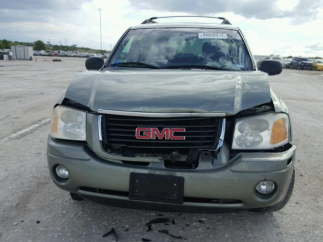 1GKES16S836234889 - 2003 GMC ENVOY XL GREEN photo 9