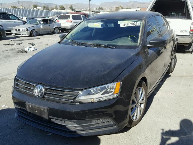 3VWD17AJ7FM353823 - 2015 VOLKSWAGEN JETTA SE Qara foto 2