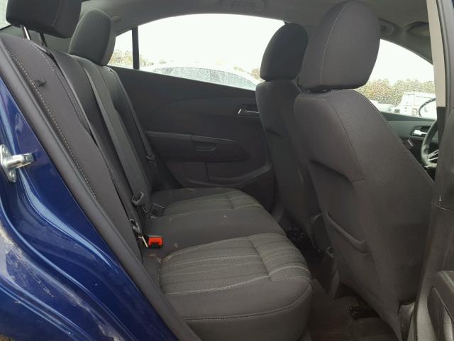 1G1JC5SH5E4196571 - 2014 CHEVROLET SONIC LT Көк фото 6
