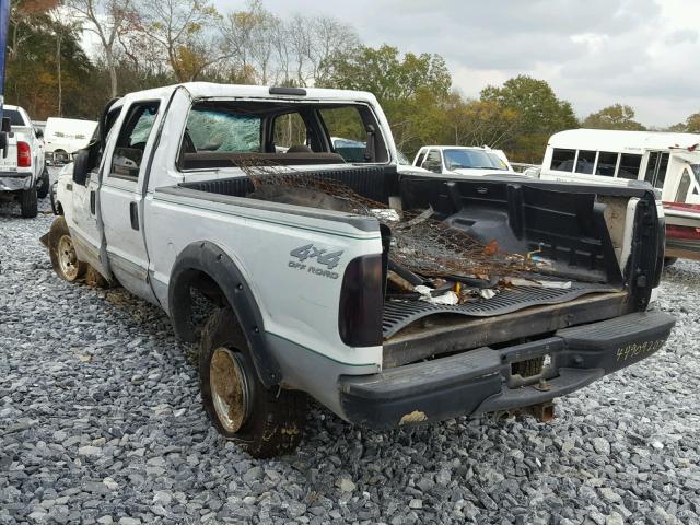 1FTSW31F41EC34724 - 2001 FORD F350 SRW S WHITE photo 3