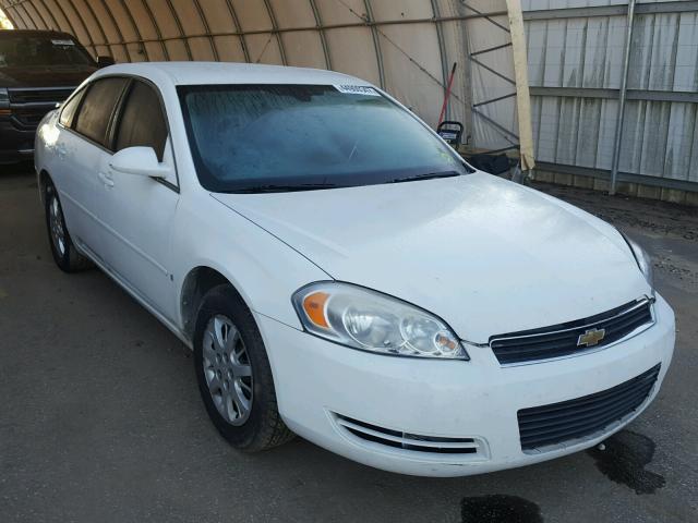 2G1WS55R479276909 - 2007 CHEVROLET IMPALA WHITE photo 1