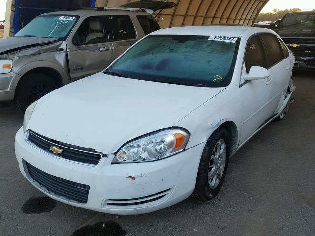 2G1WS55R479276909 - 2007 CHEVROLET IMPALA WHITE photo 2