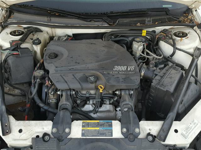 2G1WS55R479276909 - 2007 CHEVROLET IMPALA WHITE photo 7