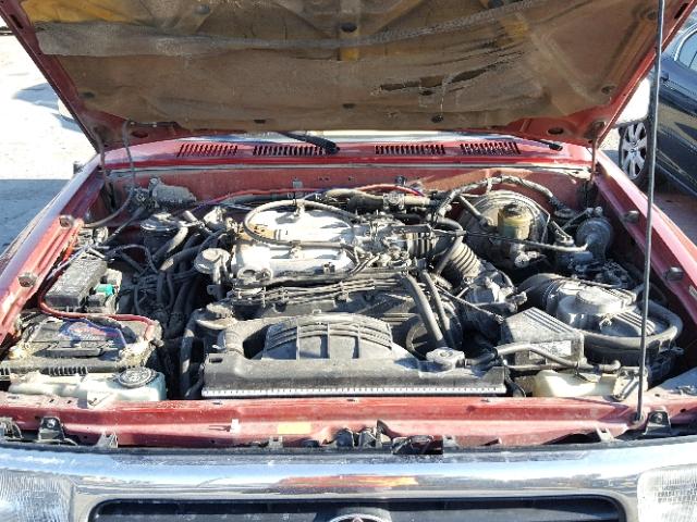 JT3VN39W5N8040328 - 1992 TOYOTA 4RUNNER VN RED photo 7