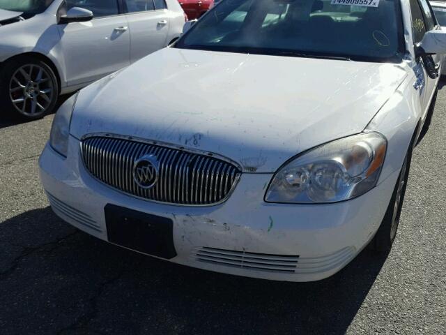 1G4HD57258U163805 - 2008 BUICK LUCERNE CX WHITE photo 9