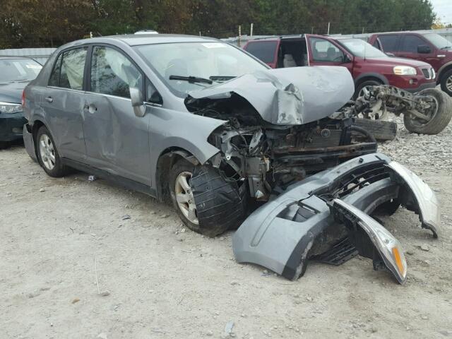 3N1BC11E47L423972 - 2007 NISSAN VERSA S GRAY photo 1