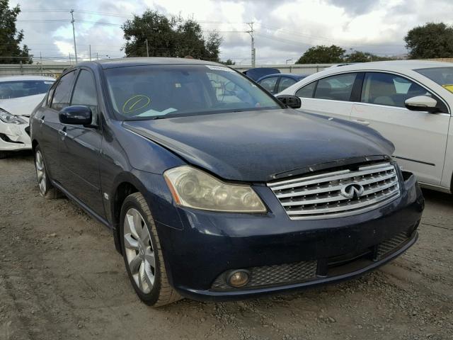 JNKAY01E17M305645 - 2007 INFINITI M35 BASE BLUE photo 1