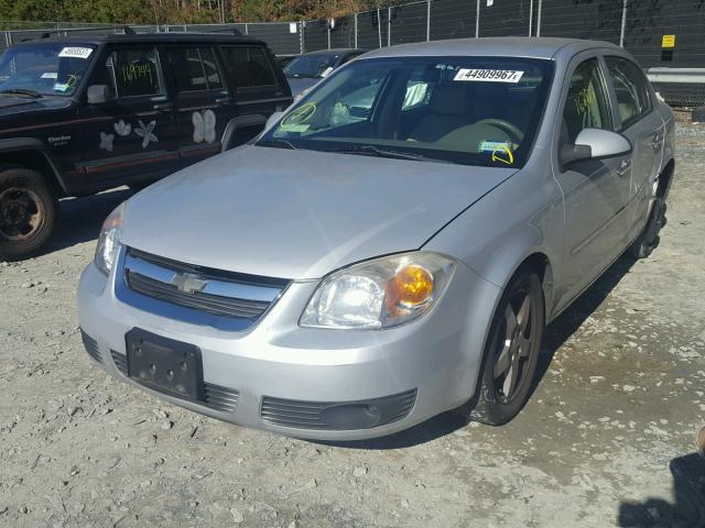 1G1AZ52F457609186 - 2005 CHEVROLET COBALT LT GRAY photo 2