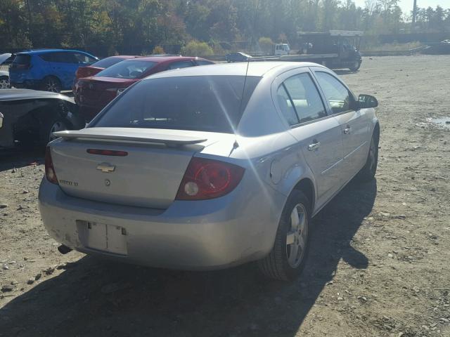 1G1AZ52F457609186 - 2005 CHEVROLET COBALT LT GRAY photo 4