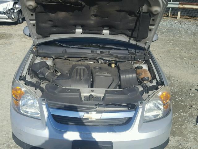 1G1AZ52F457609186 - 2005 CHEVROLET COBALT LT GRAY photo 7