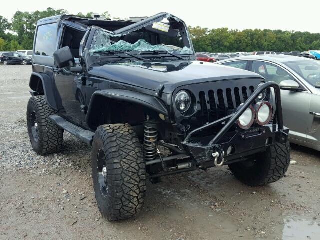 1C4AJWAG2CL239133 - 2012 JEEP WRANGLER S 黑色 照片 1