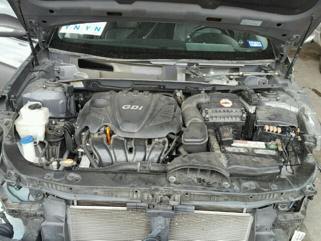 5NPEC4AC7BH241511 - 2011 HYUNDAI SONATA SE 灰色 照片 7