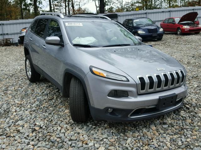 1C4PJMDS8FW636184 - 2015 JEEP CHEROKEE L GRAY photo 1