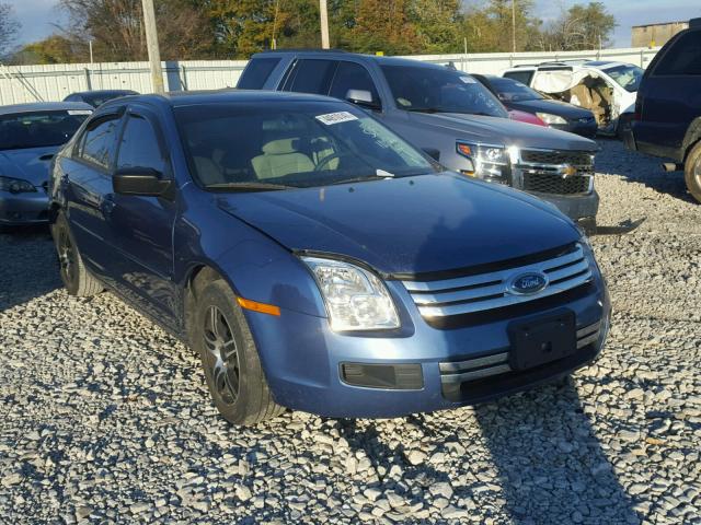 3FAHP06Z59R181930 - 2009 FORD FUSION S BLUE photo 1