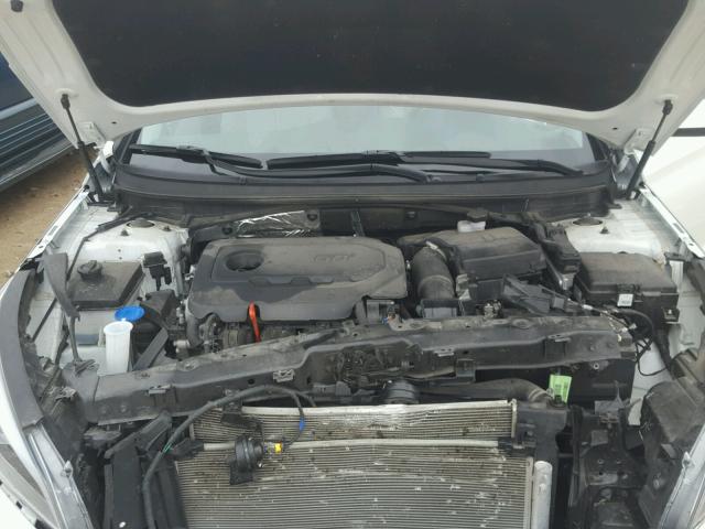 5NPE24AF9GH348466 - 2016 HYUNDAI SONATA WHITE photo 7