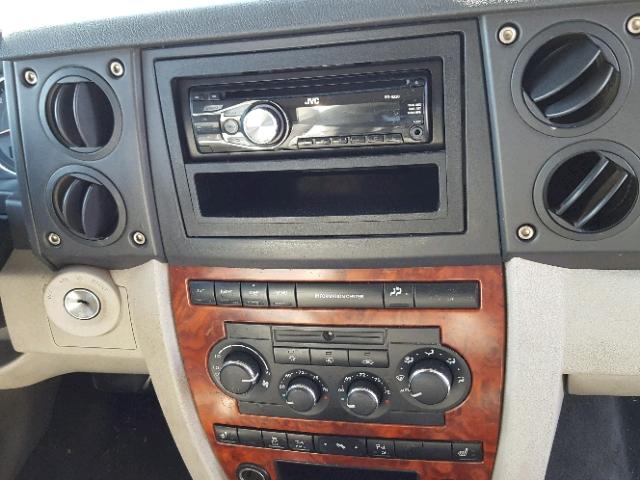 1J8HG58N66C178703 - 2006 JEEP COMMANDER WHITE photo 9