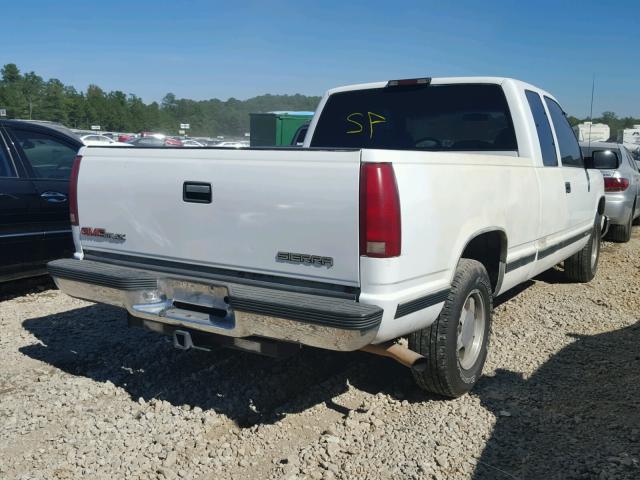 2GTEC19R6T1508762 - 1996 GMC SIERRA WHITE photo 4