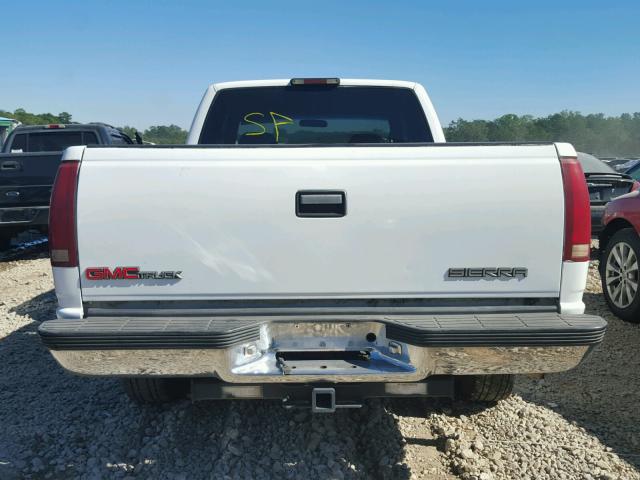 2GTEC19R6T1508762 - 1996 GMC SIERRA WHITE photo 9