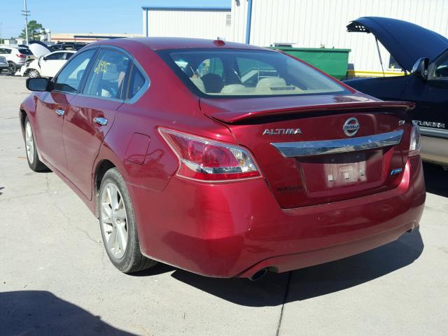 1N4AL3AP9DN489263 - 2013 NISSAN ALTIMA 2.5 RED photo 3