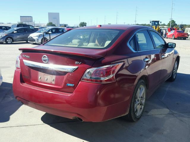 1N4AL3AP9DN489263 - 2013 NISSAN ALTIMA 2.5 RED photo 4