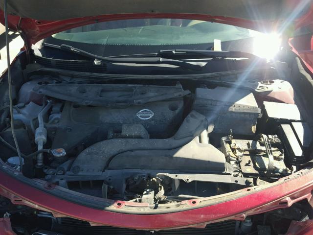 1N4AL3AP9DN489263 - 2013 NISSAN ALTIMA 2.5 RED photo 7