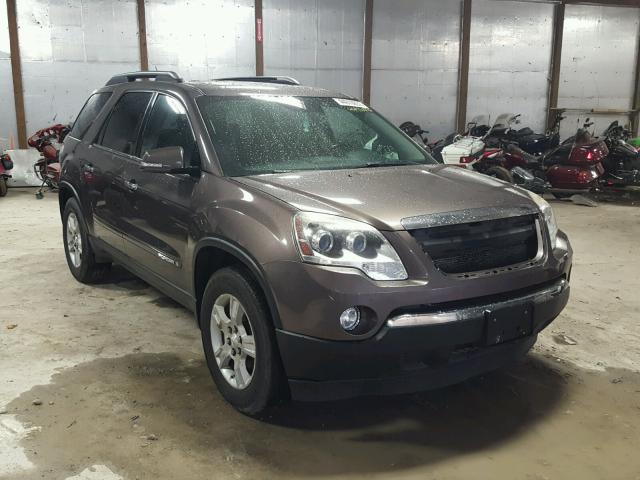 1GKEV33787J148164 - 2007 GMC ACADIA SLT BROWN photo 1