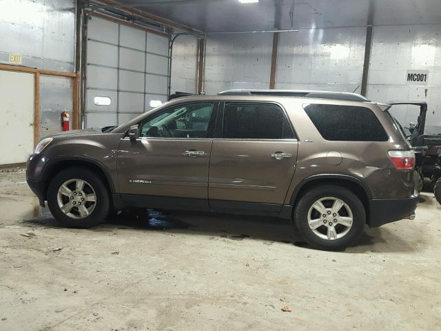 1GKEV33787J148164 - 2007 GMC ACADIA SLT BROWN photo 10