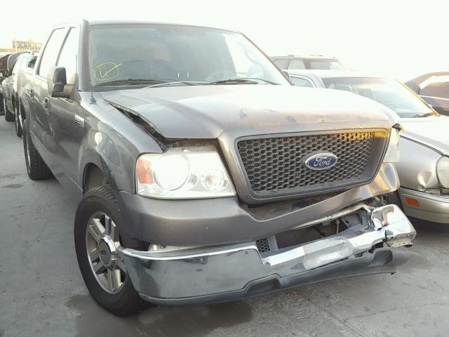 1FTRW12W44KC35492 - 2004 FORD F150 SUPER GRAY photo 1