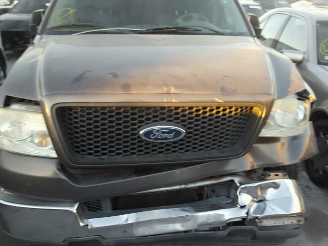 1FTRW12W44KC35492 - 2004 FORD F150 SUPER GRAY photo 7