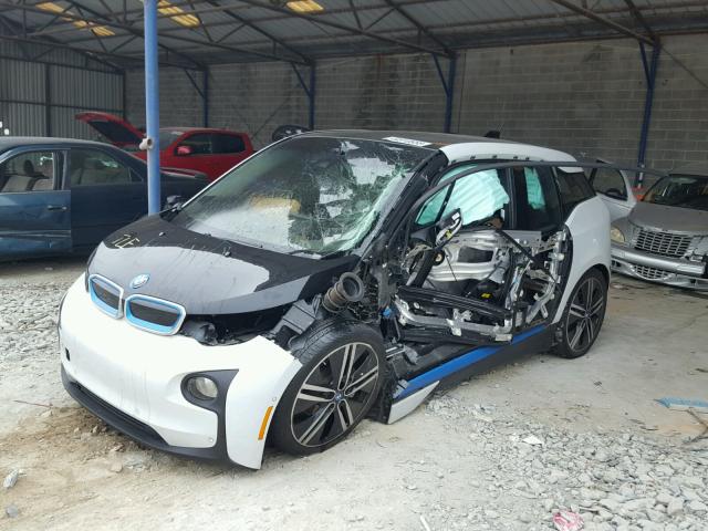 WBY1Z2C58FV555737 - 2015 BMW I3 BEV WHITE photo 2