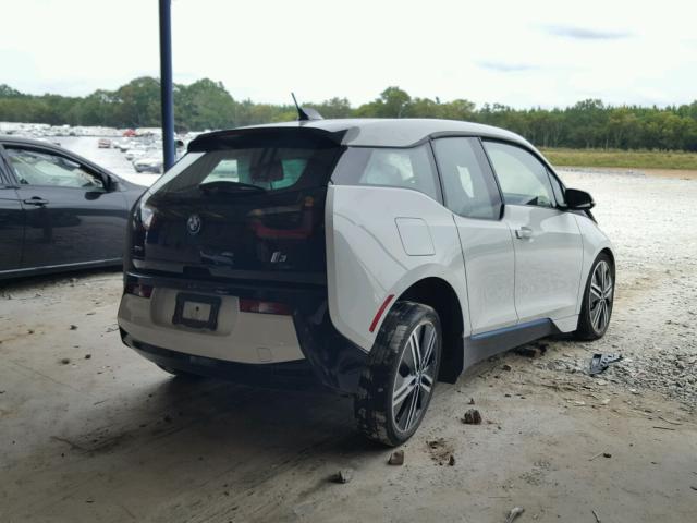 WBY1Z2C58FV555737 - 2015 BMW I3 BEV WHITE photo 4