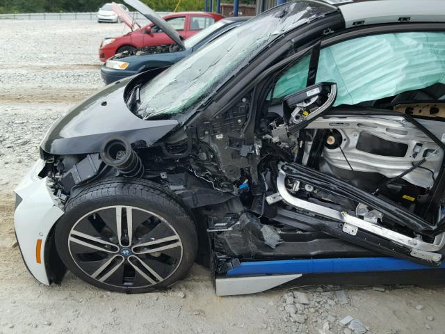 WBY1Z2C58FV555737 - 2015 BMW I3 BEV WHITE photo 9