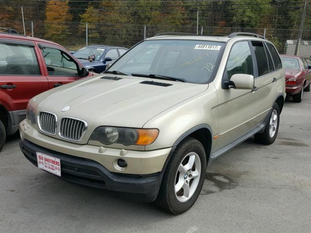 WBAFA53541LM82142 - 2001 BMW X5 3.0I TAN photo 2