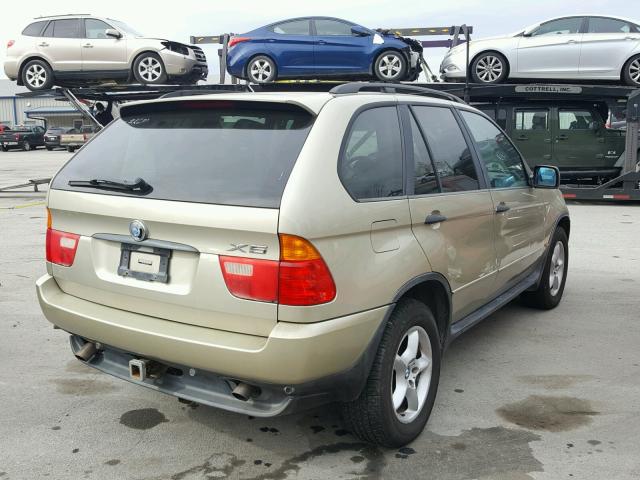 WBAFA53541LM82142 - 2001 BMW X5 3.0I TAN photo 4